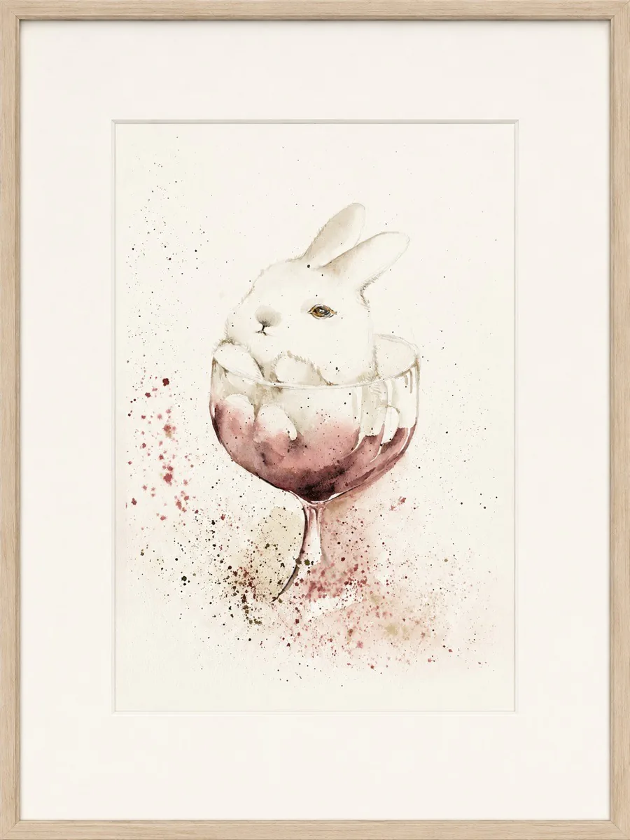 Recent framed Sumipaw pet portrait